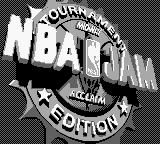 NBA Jam - Tournament Edition (USA, Europe) Title Screen